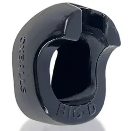 Oxballs Big-D Shaft Grip Anatomical Ring Black 9 cm FlexTPR
