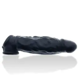 Oxballs Butch Night Edition Silicone Sheath, Adjustable Fit, Black, 21.6 cm