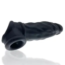 Oxballs Butch Night Edition Silicone Sheath, Adjustable Fit, Black, 21.6 cm