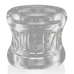 Oxballs Squeeze Clear FLEX-TPR Anatomical Scrotal Extension Ring