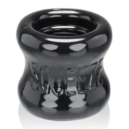 Oxballs Squeeze Anatomical Ballstretcher FLEX-TPR Black 4.45 cm