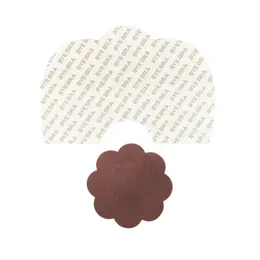 Bye Bra Breast Lift Tape & Satin Covers Brown F-H | Invisible Support