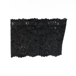Bye Bra Thigh Bands XXL Black Lace - Seamless Anti-Friction Bands