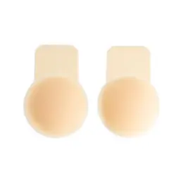 Bye Bra Matt Silicone Pull-Ups XL 12cm Beige - Reusable Adhesive System