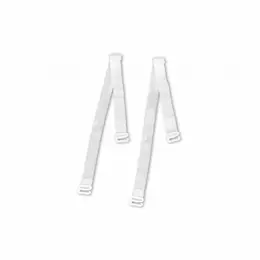 Bye Bra Transparent Adjustable Bra Straps XL 10mm Polyurethane