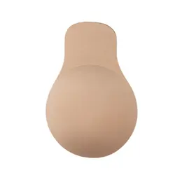 Bye Bra Fabric Pull-Ups Nude M - Invisible Silicone Support Cups