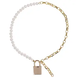 Sportsheets S&M Pearl Day Collar - Adjustable Necklace with Faux Pearls