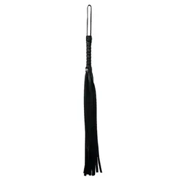 Sportsheets S&M Mini Flogger Black 21'' Lightweight Travel-Friendly
