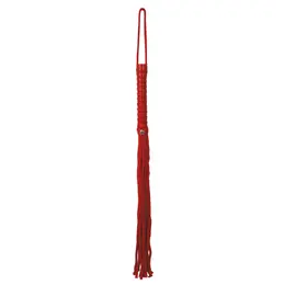 Sportsheets S&M Red Rope Impact Tool 61cm - Vinyl & Polyester Blend