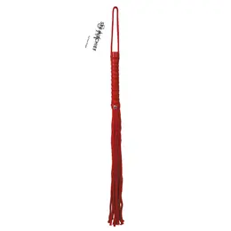 Sportsheets S&M Red Rope Impact Tool 61cm - Vinyl & Polyester Blend