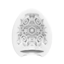 Tenga Egg Snow Crystal Set of 6 - Flexible Disposable Intimate Device
