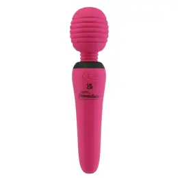PalmPower Groove Mini Wand Fuchsia - Compact USB Rechargeable Massager