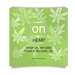 Sensuva ON Arousal Oil Hemp 4ml - Botanical Intimate Formula