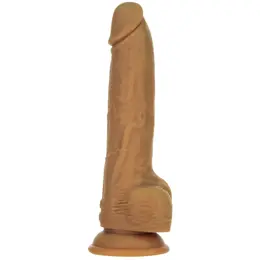 Naked Addiction Thrusting Model 23 cm Caramel Remote-Controlled Silicone