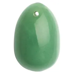 La Gemmes Jade Egg L - Large Natural Jade Pelvic Floor Trainer 5x3.5cm