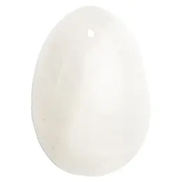 La Gemmes Yoni Egg Clear Quartz S - Small Natural Gemstone Trainer