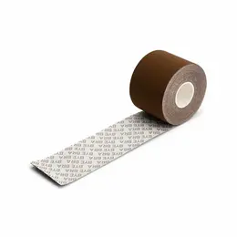 Bye Bra Body Tape Brown - Extra-Wide, Hypoallergenic, 5cm x 5m Roll