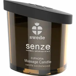 Swede Senze Euphoria Massage Candle 150ml - Vanilla & Sandalwood Aroma