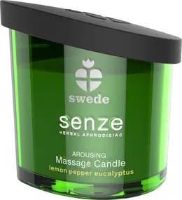 Swede Senze Arousing Massage Candle 150ml - Botanical Oils Blend