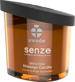 Swede Senze Seduction Massage Candle 150ml - Aromatic Soy Oil Blend