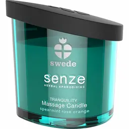 Swede Senze Tranquility Massage Candle 150ml - Relaxing Aromatic Formula