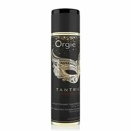 Orgie Tantric Divine Nectar Massage Oil 200ml - Plant-Based Gloss Finish
