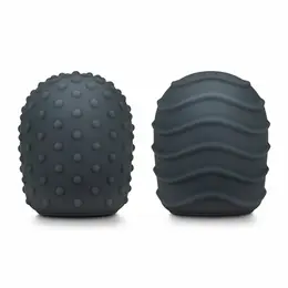Le Wand Original Silicone Texture Covers - Spiral & Droplet Set