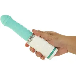 Pillow Talk Feisty Teal - Thrusting Intimate Device, USB Rechargeable