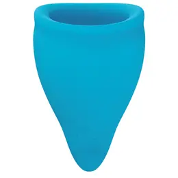 Fun Factory Fun Cup Size A Turquoise - Compact Reusable Menstrual Cup