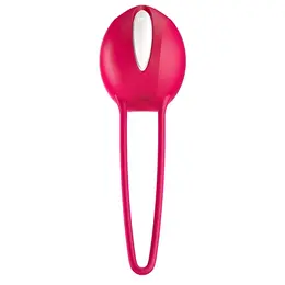 Fun Factory Smartball Uno India Red - Kegel Training Device for Beginners