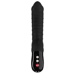 Fun Factory Tiger G5 Black - Rechargeable Silicone Vibrating Device 22.5cm