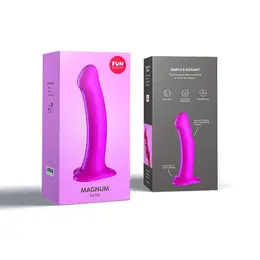 Fun Factory Magnum Intimate Silicone Device Blackberry 18.3 cm