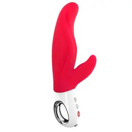 Fun Factory Lady Bi Intimate Dual-Motor Silicone Device Red 22.1cm