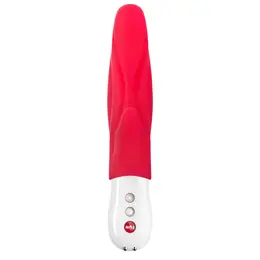 Fun Factory Lady Bi Intimate Dual-Motor Silicone Device Red 22.1cm