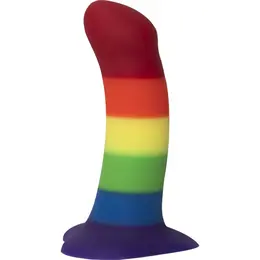 Fun Factory Amor Pride Edition Compact Silicone Model, Suction Base, 14.6 cm
