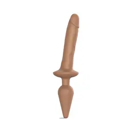 Strap-On-Me Switch Plug-in Intimate Machine XXL Caramel Silicone