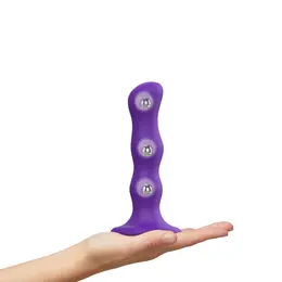 Strap-On-Me Geisha Ball Intimate System Purple M - 3 Rotating Beads