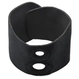 Sportsheets Thigh Strap-On Dual Harness Neoprene Adjustable Black 29in