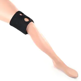 Sportsheets Thigh Strap-On Dual Harness Neoprene Adjustable Black 29in