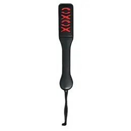 Sportsheets Sex & Mischief XOXO Paddle Black 30.5cm Polyurethane