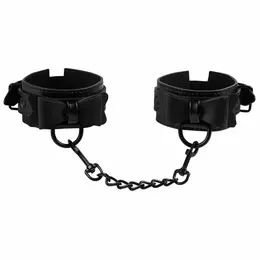Sportsheets Sincerely Bow Tie Cuffs - Elegant Adjustable Faux Leather Restraints