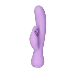 Swan Empress Swan Dual Motor Silicone Personal Massager Purple 21cm