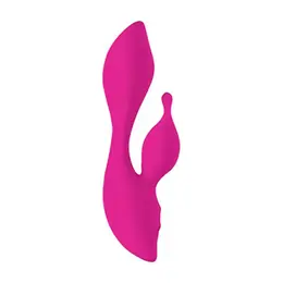 Swan Cygnet Pink Intimate Massage Device with Dual Motor System