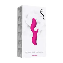 Swan Black Swan Pink - Dual-Engine Intimate Wellness Device, Curved Design