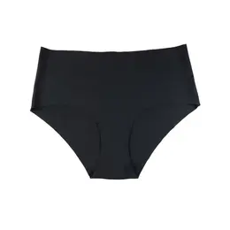 Bye Bra Invisible High Brief 2-Pack Cotton Gusset Nude & Black XXL