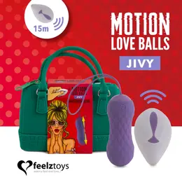 FeelzToys Jivy Motion Pelvic Floor Trainer with Remote, Waterproof, Pink
