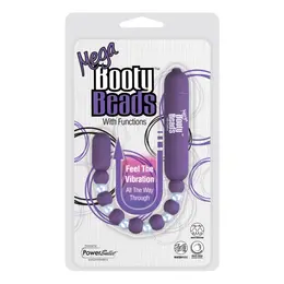 PowerBullet Mega Booty Beads Violet Flexible Vibrating System