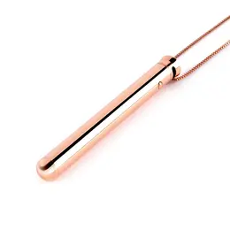 Le Wand Vibrating Necklace Rose Gold - Discreet Rechargeable Jewelry 26''