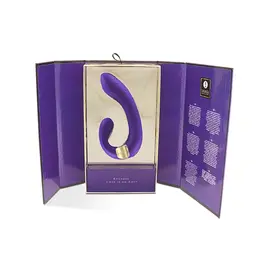 Shunga Miyo Intimate Dual Motor Model - Purple, 18.5 cm, Rechargeable
