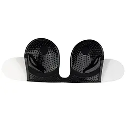 Bye Bra Seamless U-Style Adhesive Bra Cup C Black - Strapless Solution